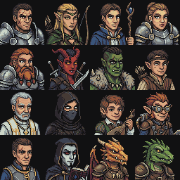 Dark Portraits example 1