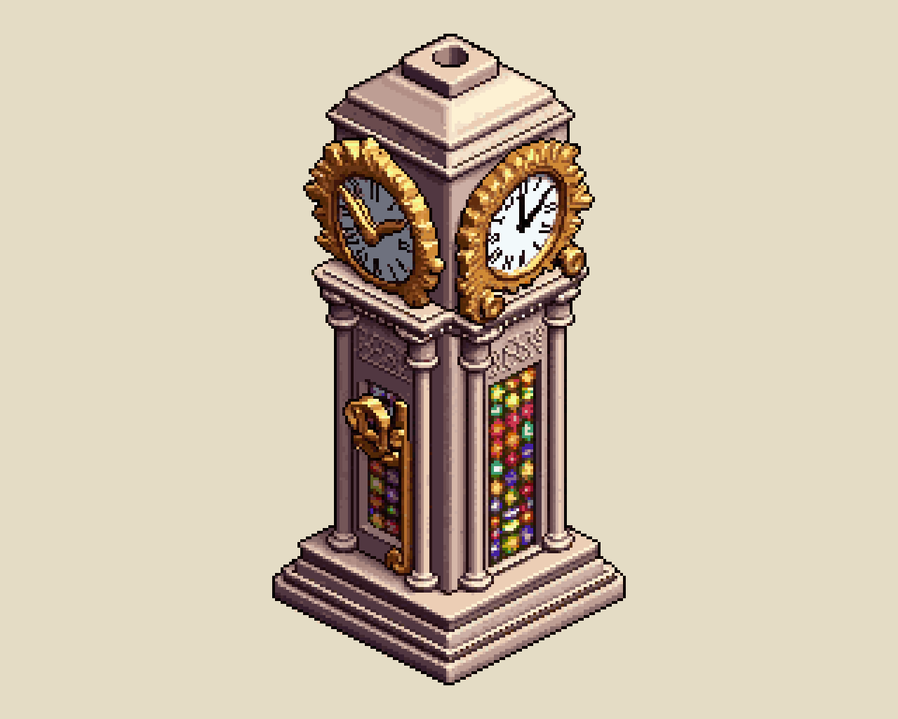 Isometric Asset Pixel Art Generator example 6