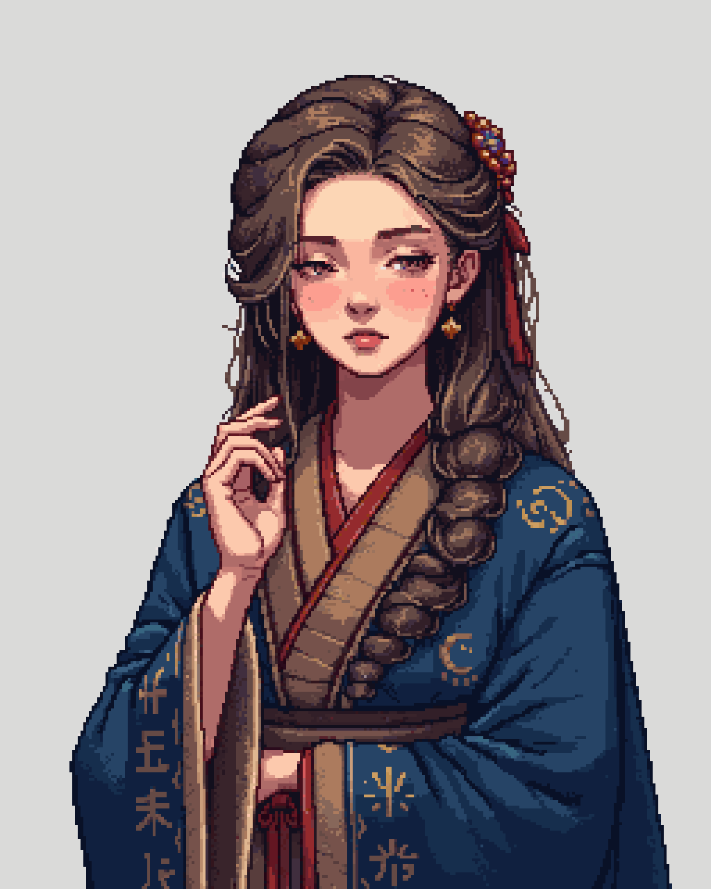 Portrait Pixel Art Generator example 1