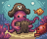 Low Resolution Pixel Art Generator example 1