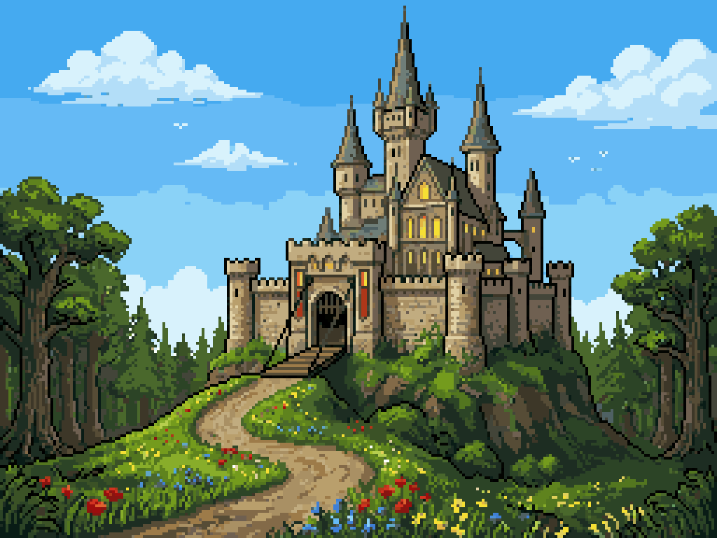 Fantasy Pixel Art Generator example 2