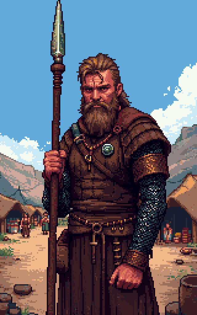 Portrait Pixel Art Generator example 3