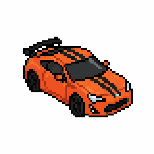 8 Direction Rotation Pixel Art Generator example 1
