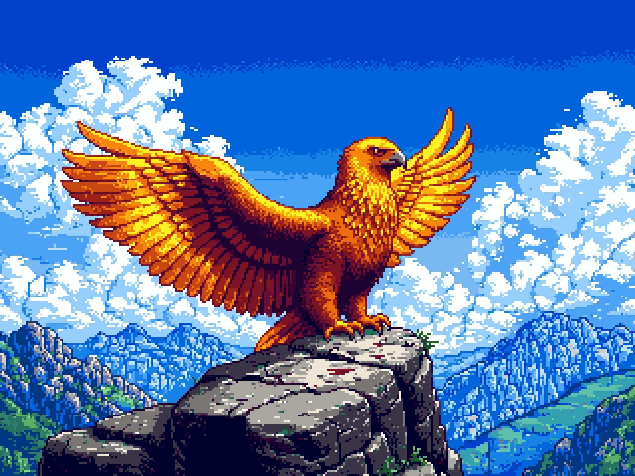 Retro Pixel Art Generator example 6