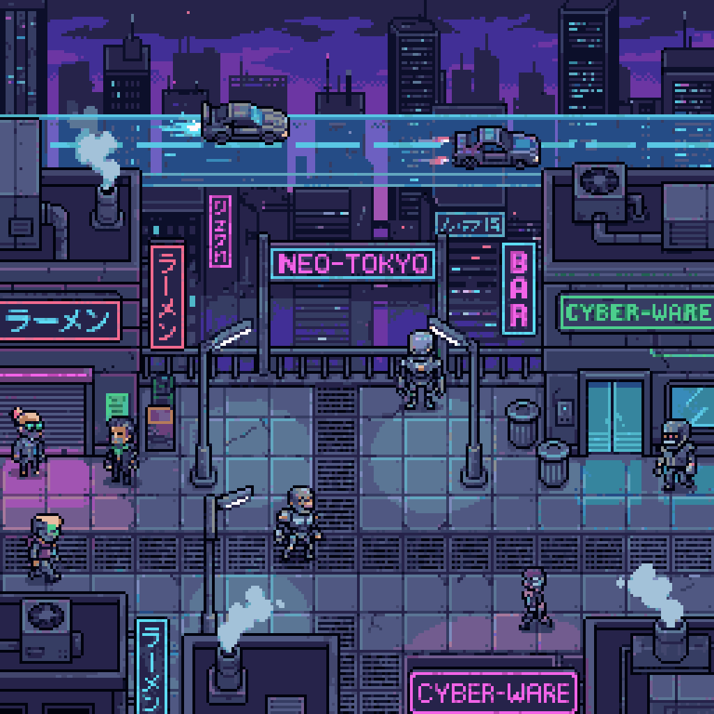 Top Down Pixel Art Generator example 6