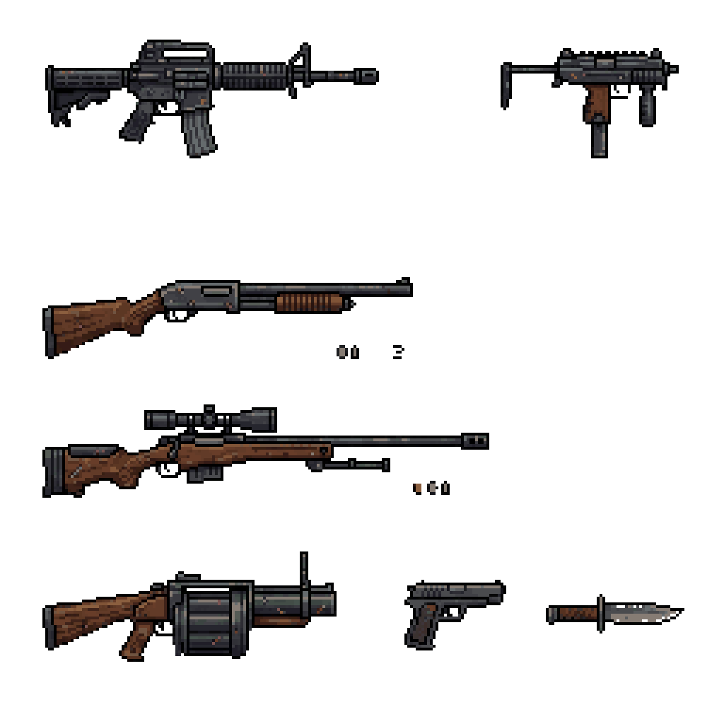 Inventory Items Pixel Art Generator example 7