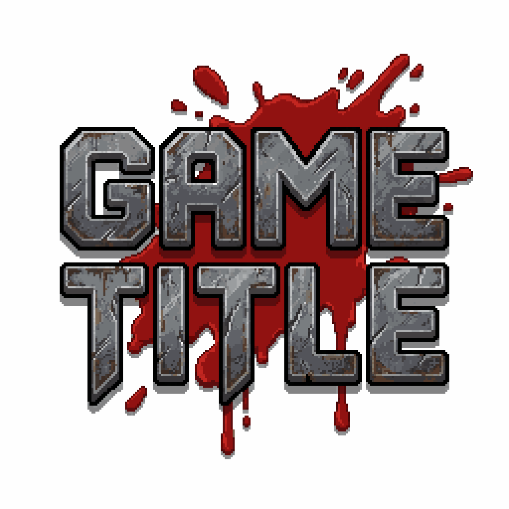 Typography Pixel Art Generator example 1