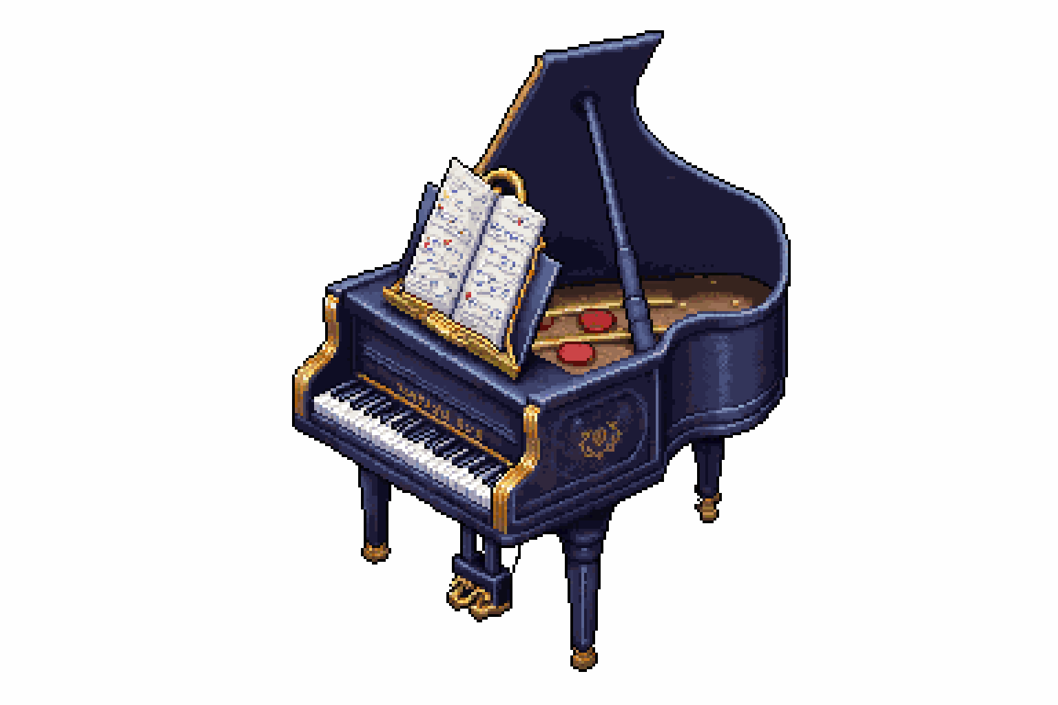 Top Down Asset Pixel Art Generator example 8