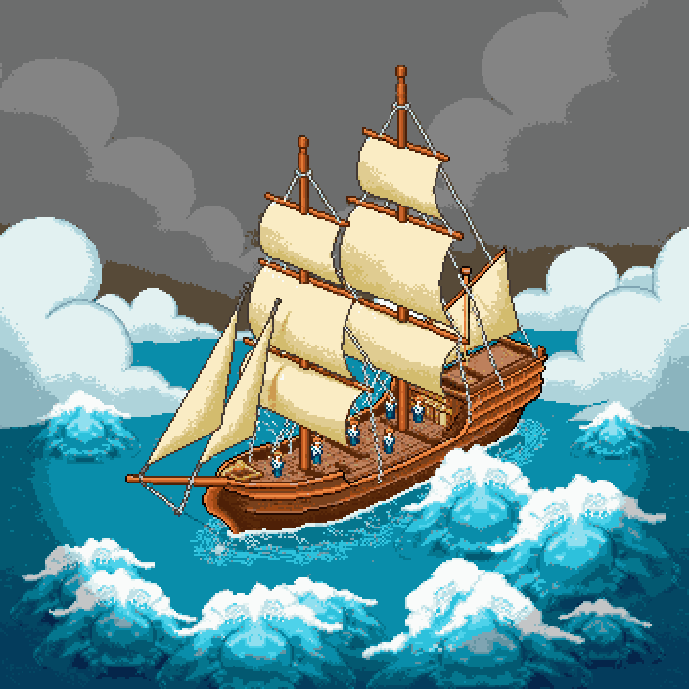 Isometric Pixel Art Generator example 8