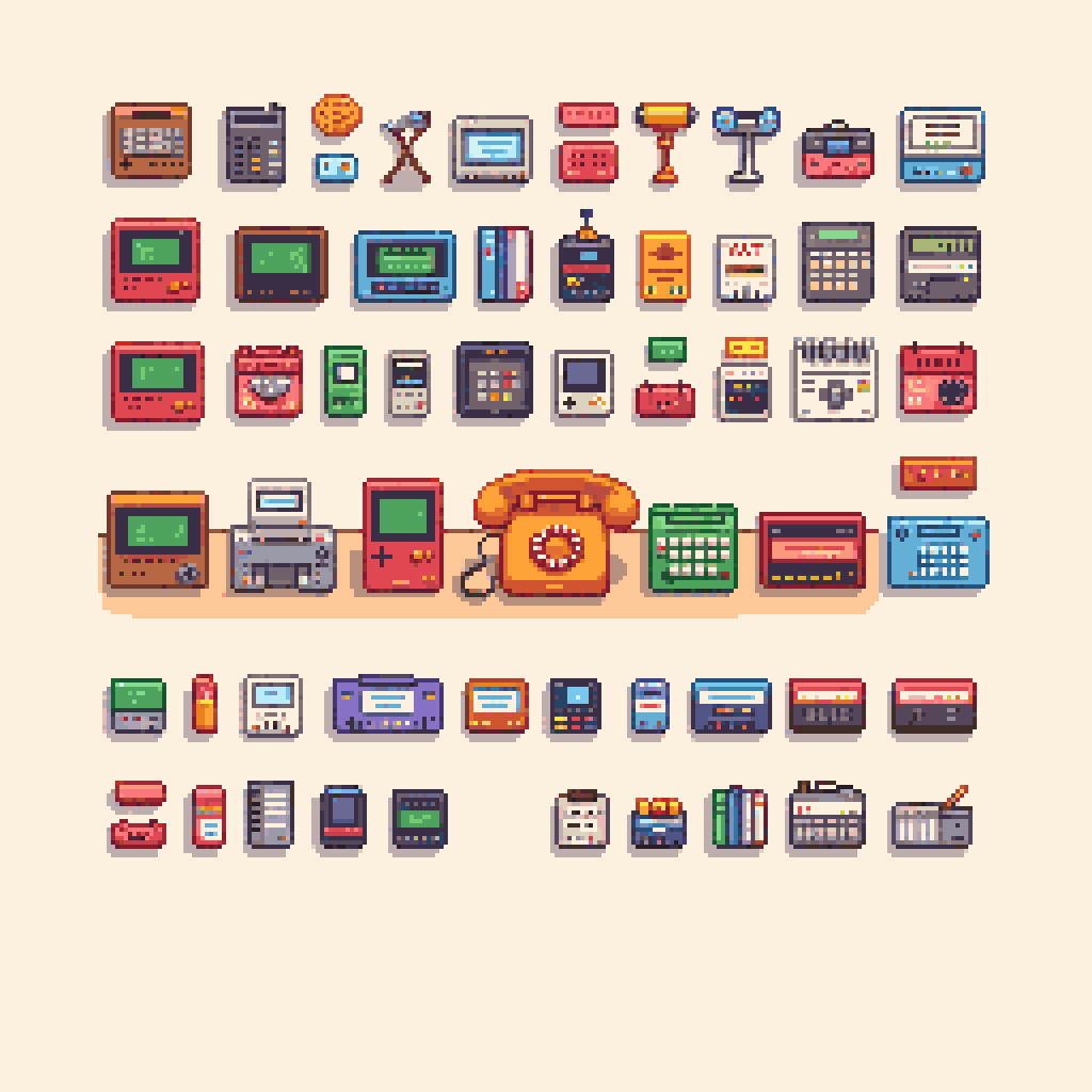 Item Sheet Pixel Art Generator example 6