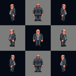 Point and Click Character example 1