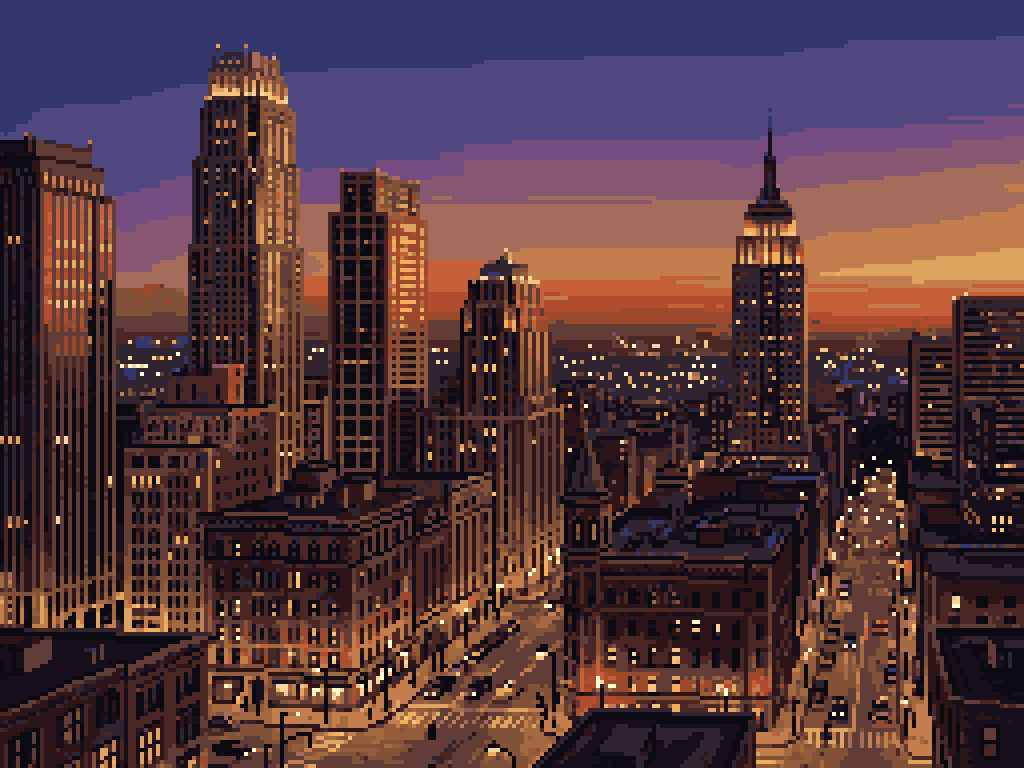 Painterly Pixel Art Generator example 6