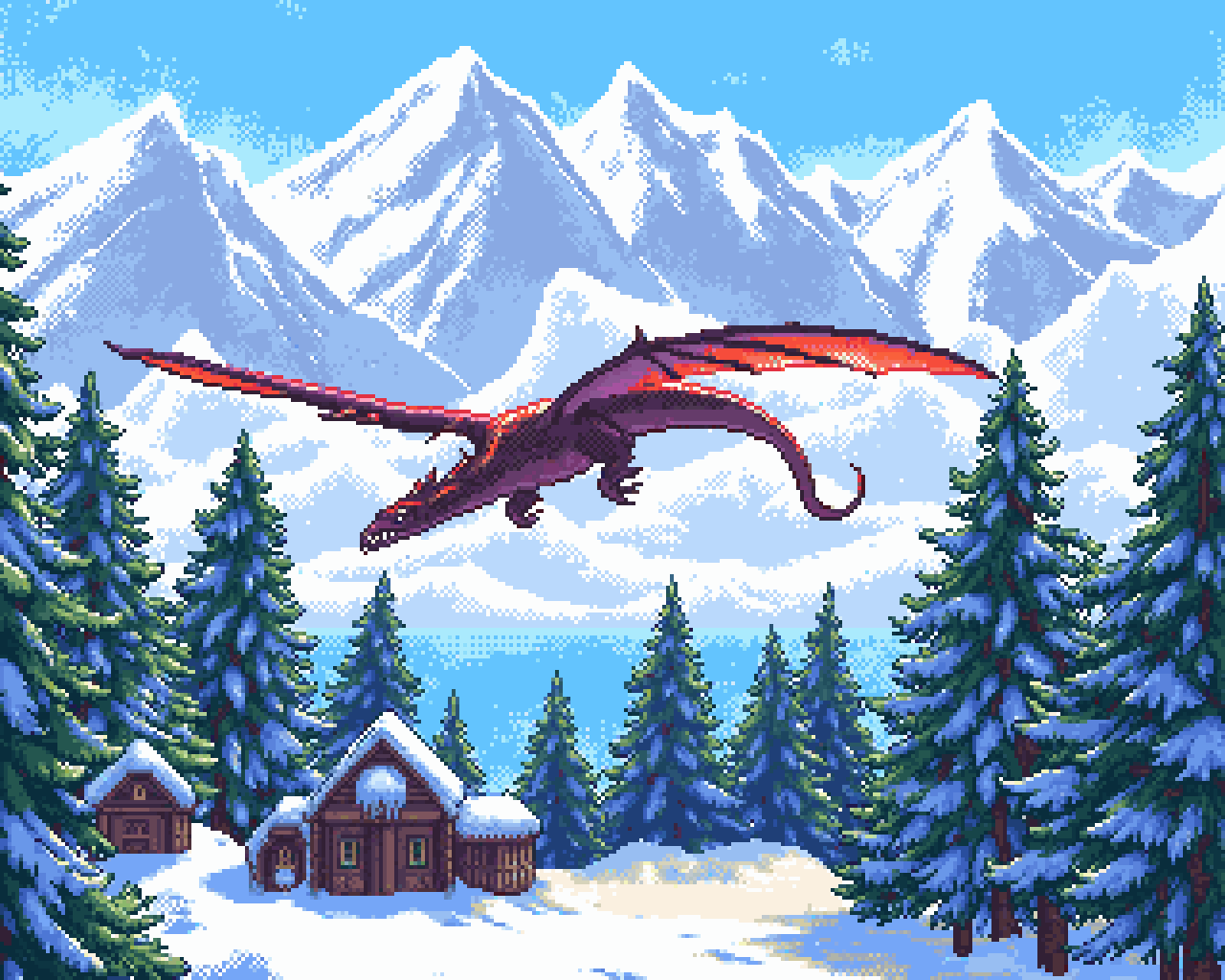 Retro Pixel Art Generator example 1
