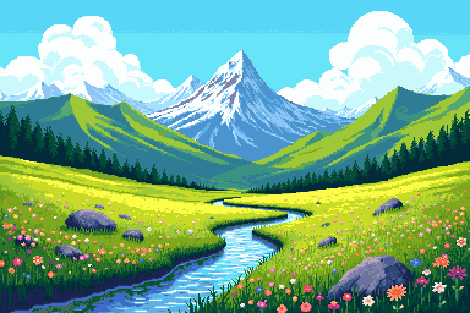 Default Pixel Art Generator example 1