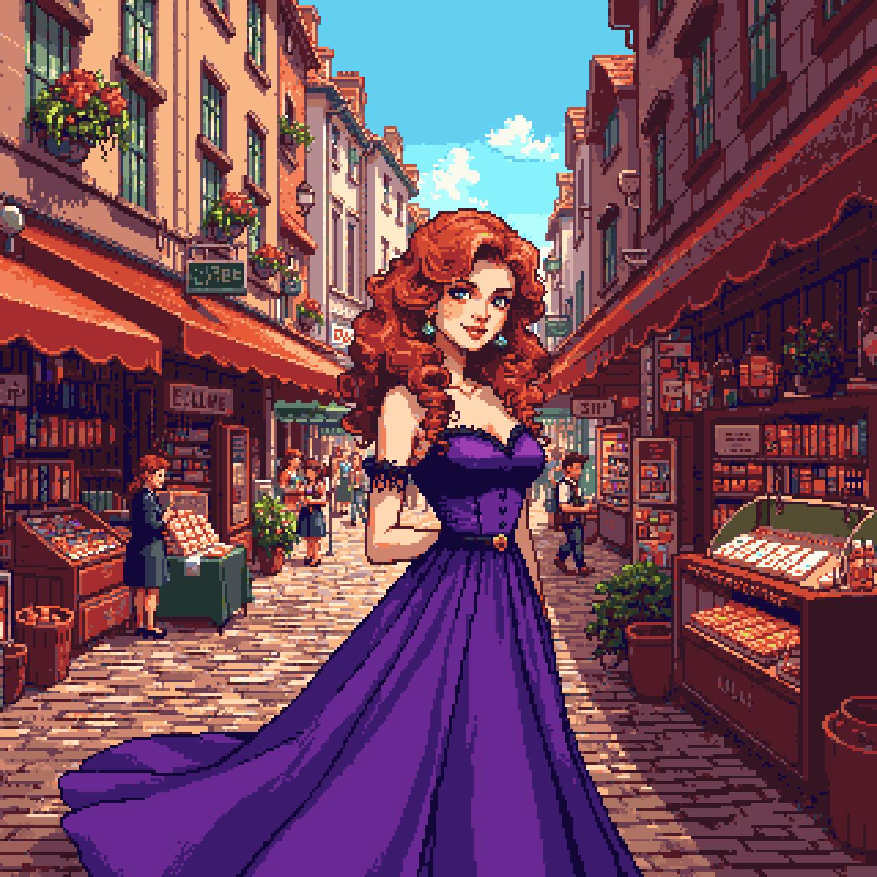 Portrait Pixel Art Generator example 5