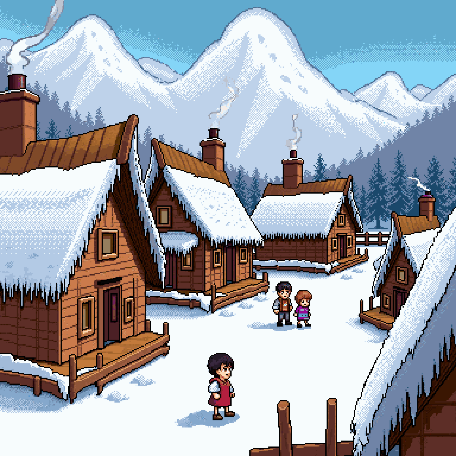 Textured Pixel Art Generator example 2