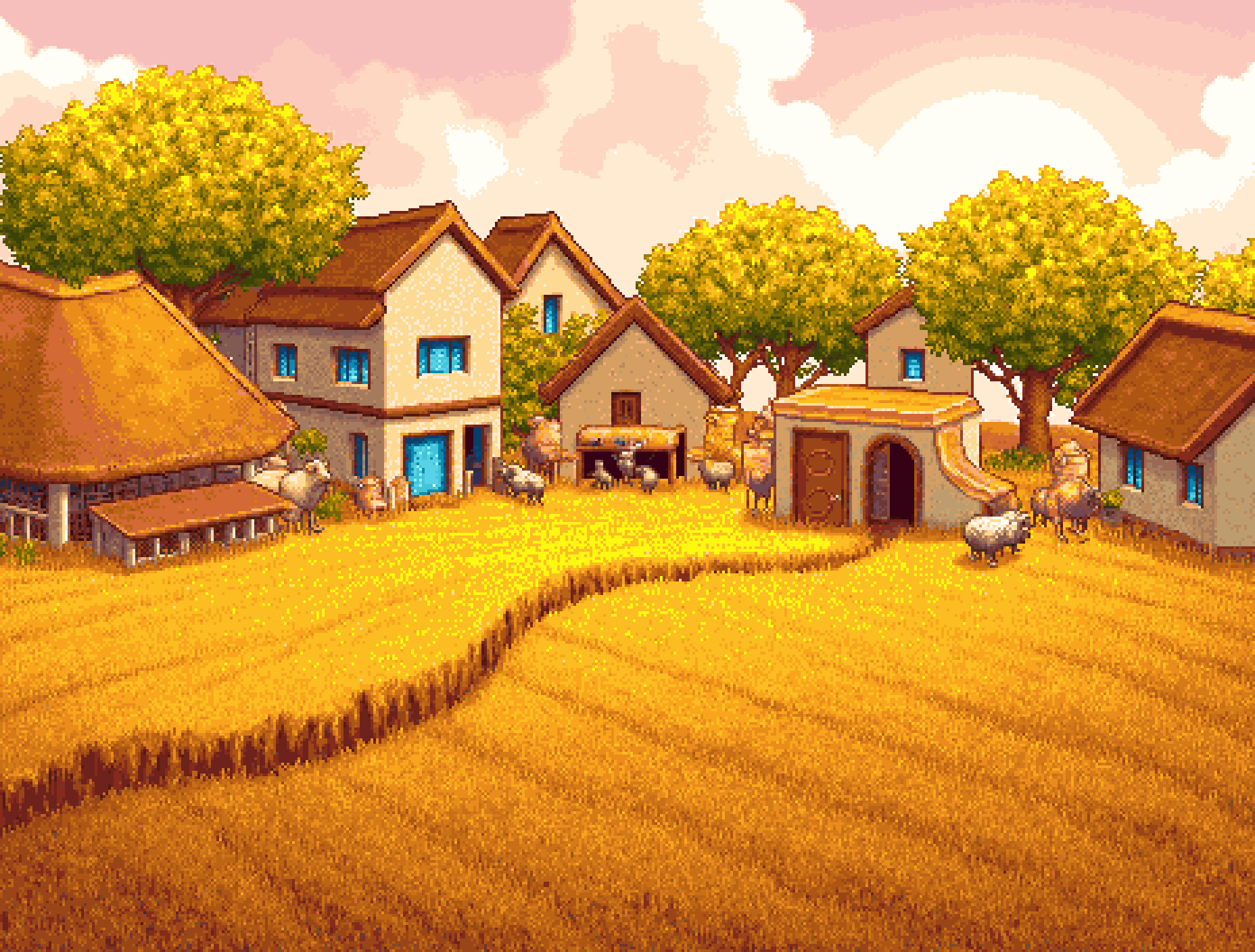 Watercolor Pixel Art Generator example 8