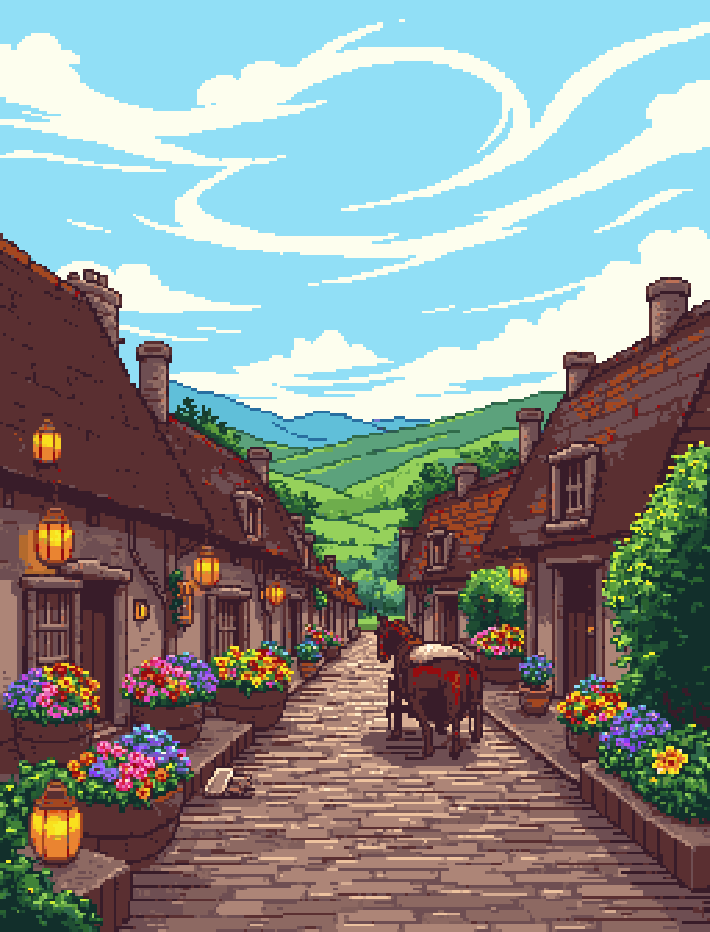 Simple Pixel Art Generator example 4