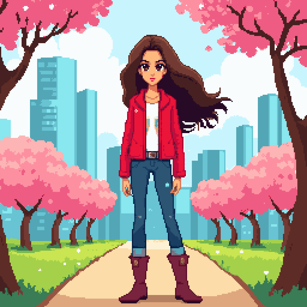 Cartoon Pixel Art Generator example 1