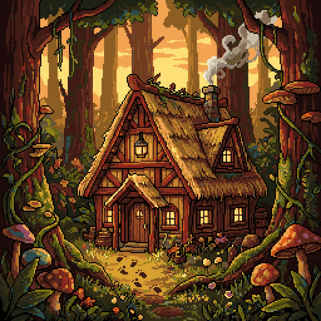 Fantasy Pixel Art Generator example 1