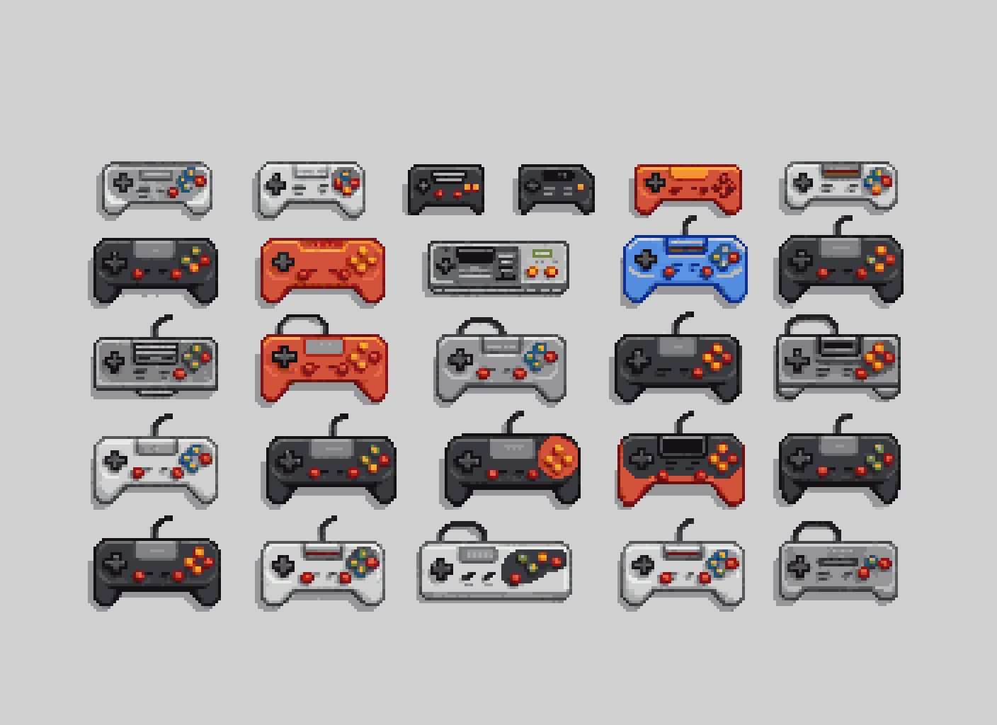Item Sheet Pixel Art Generator example 3
