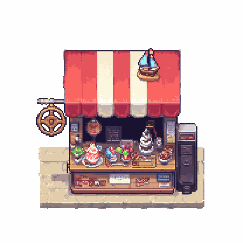 Top Down Asset Pixel Art Generator example 2