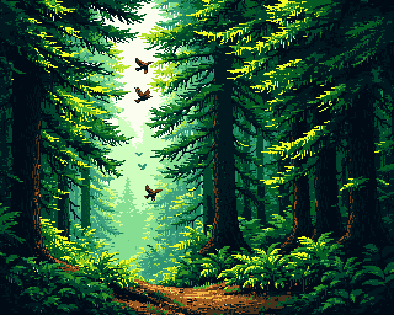 Detailed Pixel Art Generator example 2