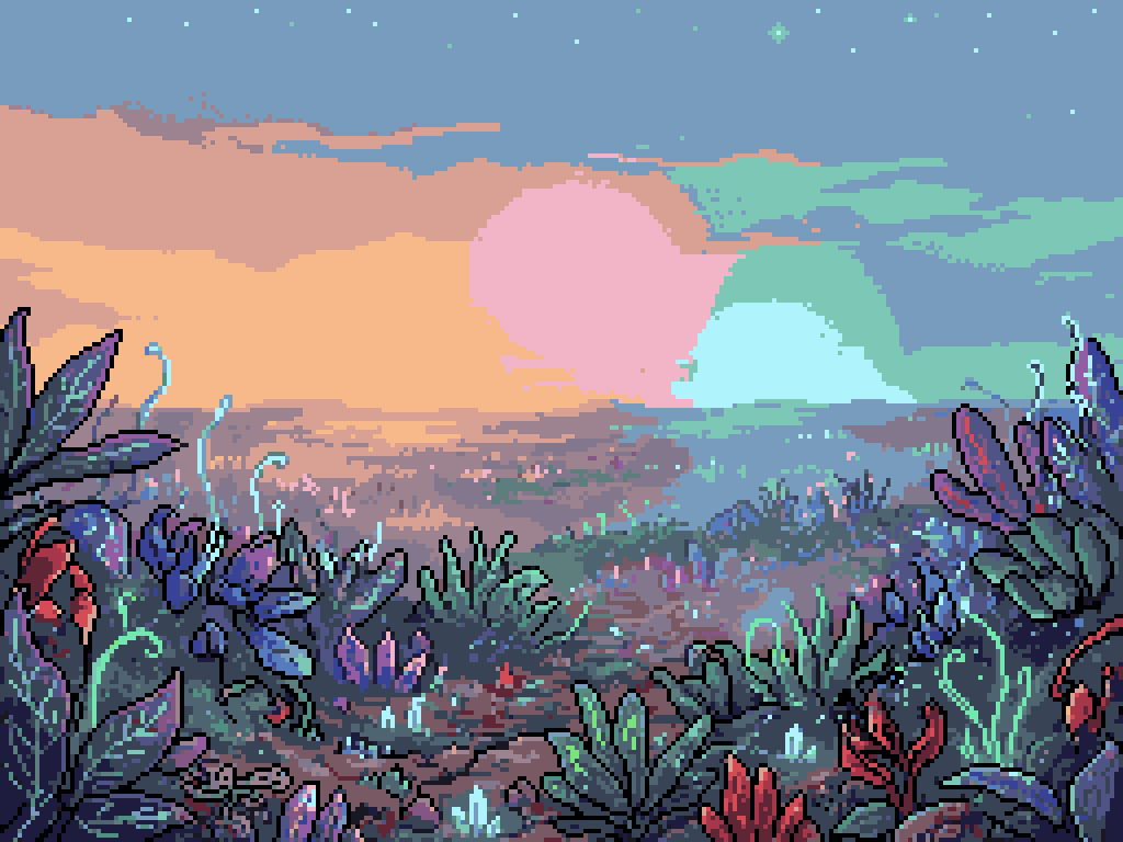 Sci-fi Pixel Art Generator example 7
