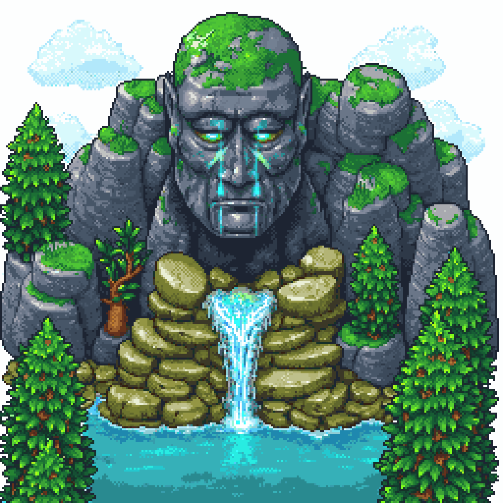 Watercolor Pixel Art Generator example 7