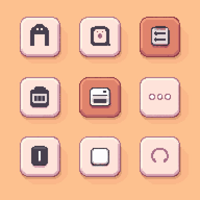 UI Element Pixel Art Generator example 2