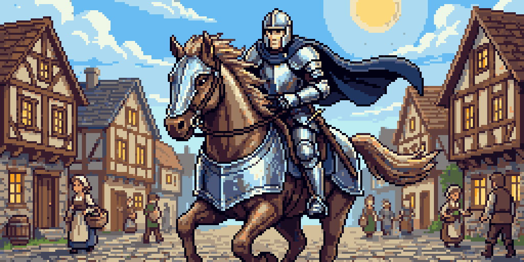 Fantasy Pixel Art Generator example 3