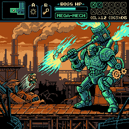 8-Bit Action RPG Screenshot example 1
