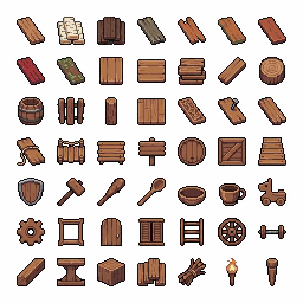 Spritesheet Pixel Art Generator example 7