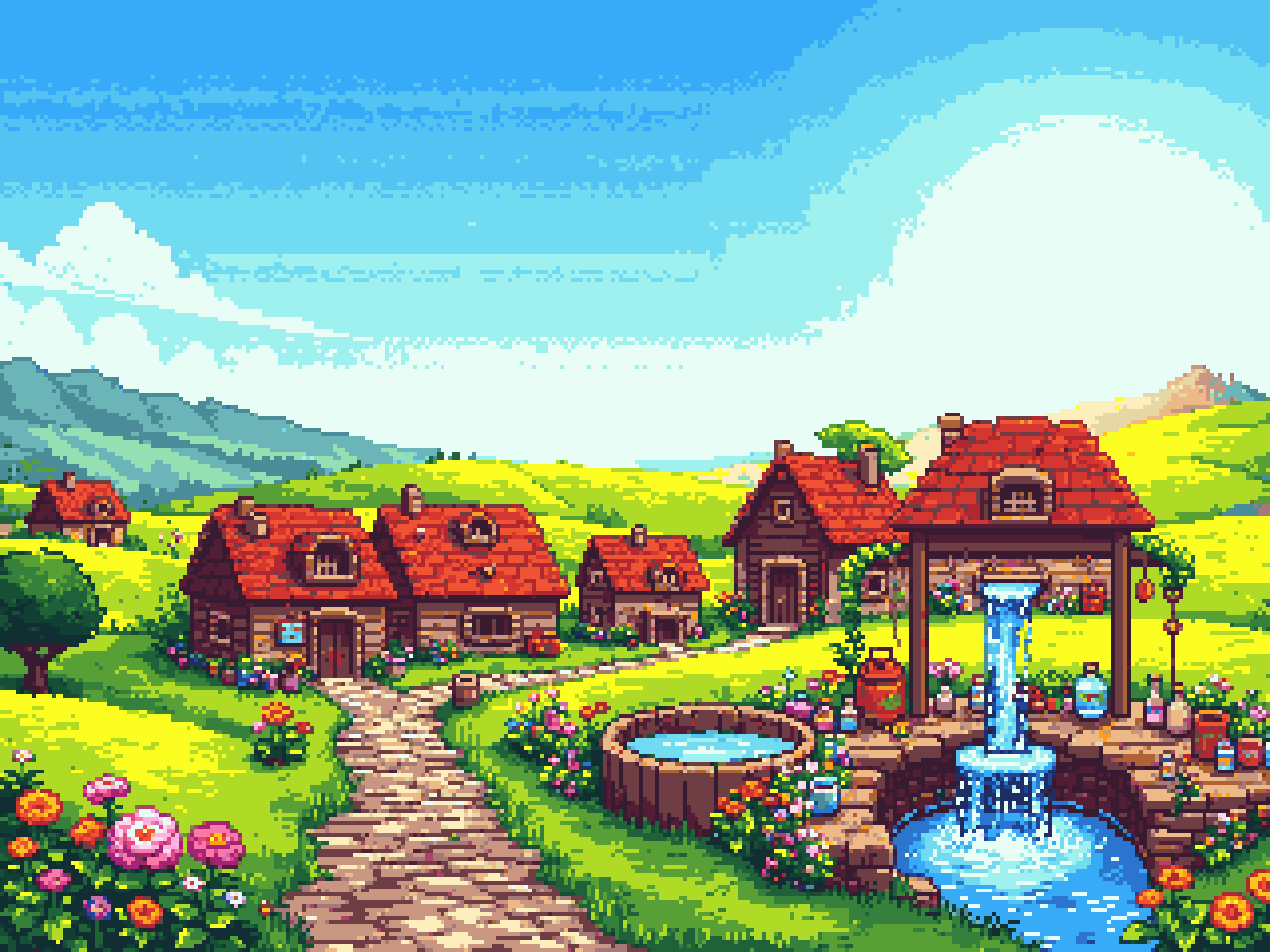 Retro Pixel Art Generator example 1