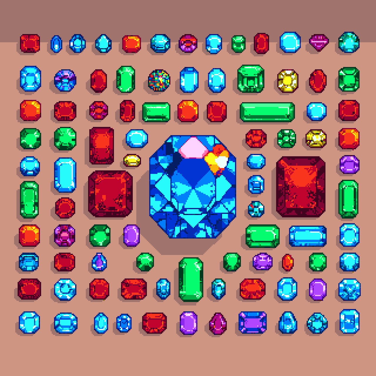 Item Sheet Pixel Art Generator example 2