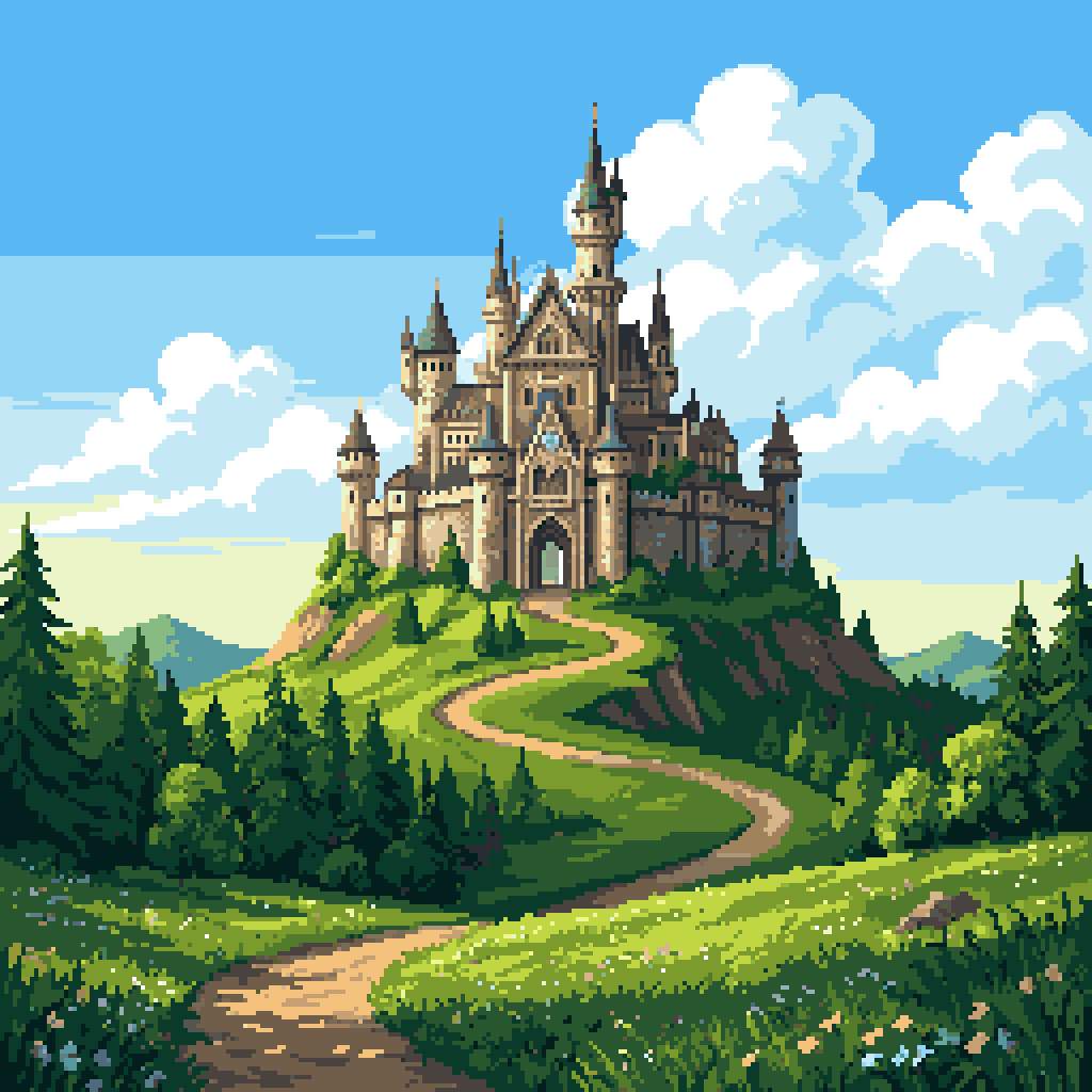 Painterly Pixel Art Generator example 3