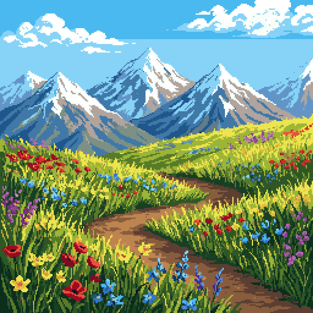 Painterly Pixel Art Generator example 8