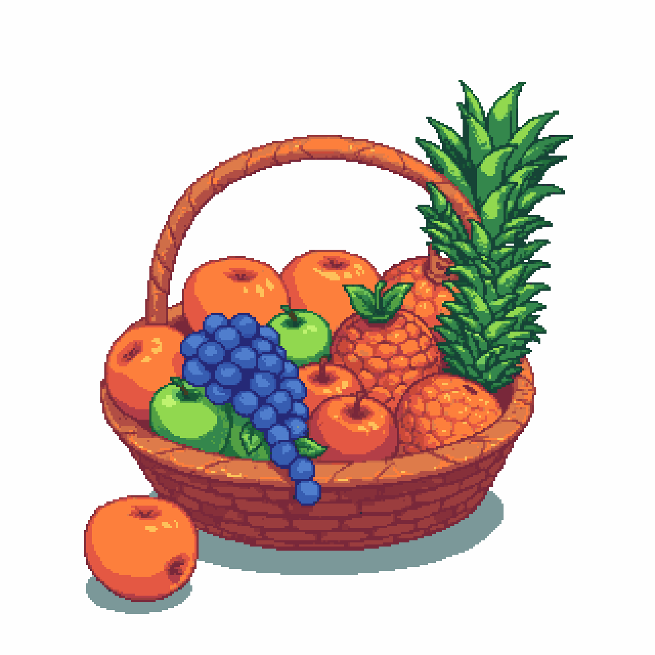 Simple Pixel Art Generator example 1