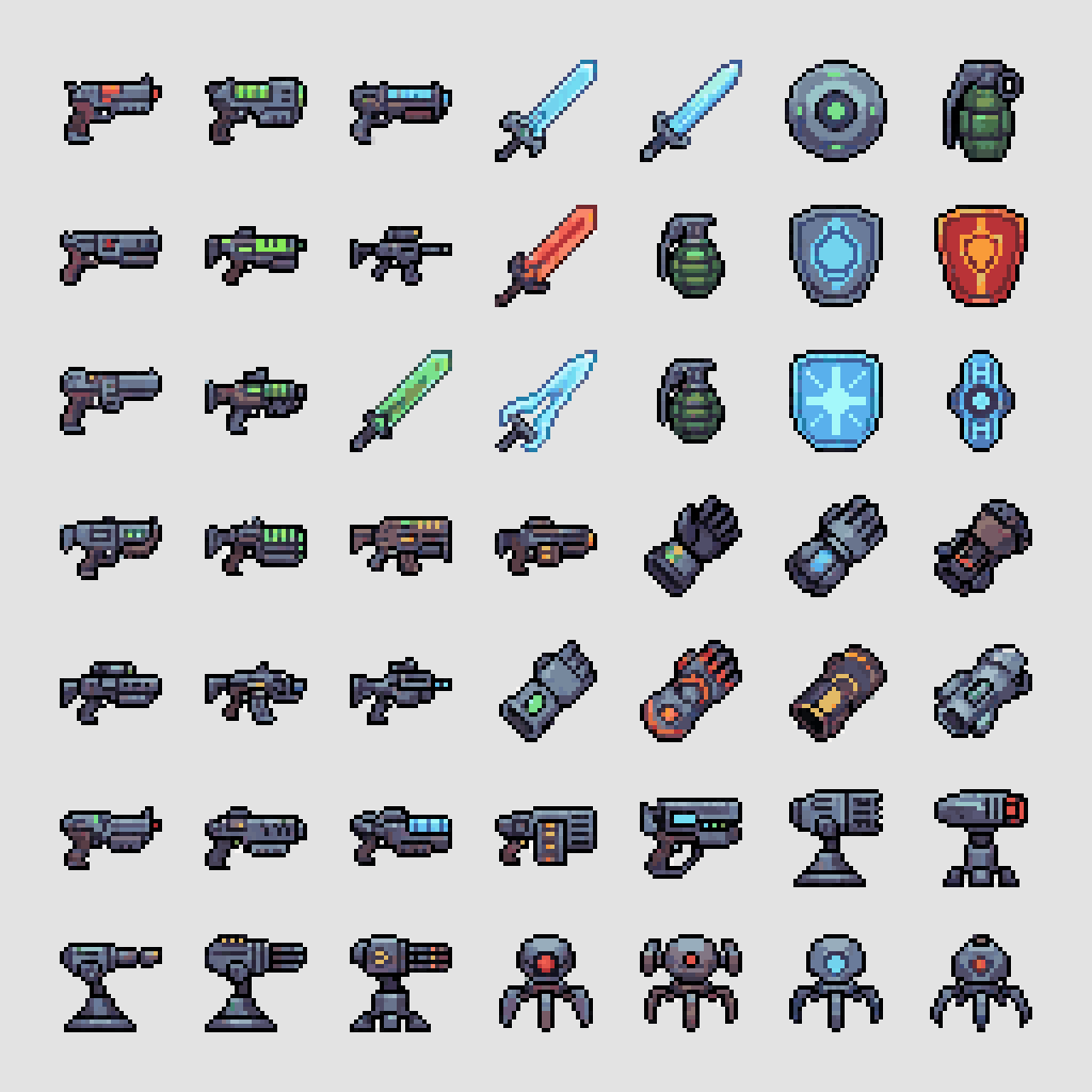 Spritesheet Pixel Art Generator example 6