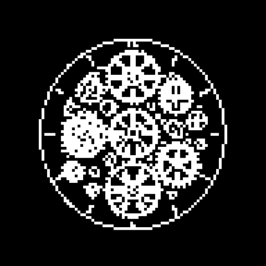 1-bit Pixel Art Generator example 1