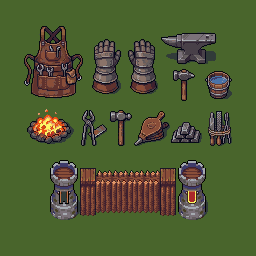 Top-Down RPG Asset Collection example 1