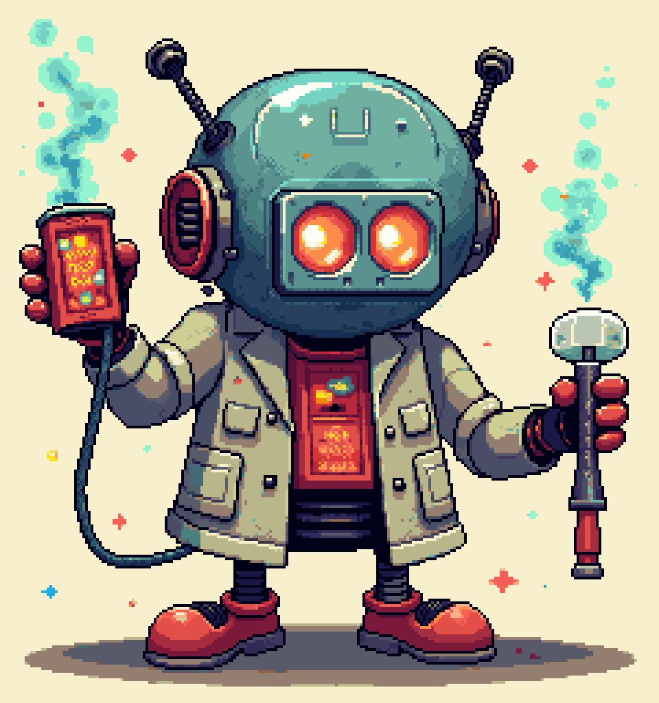 Cartoon Pixel Art Generator example 2