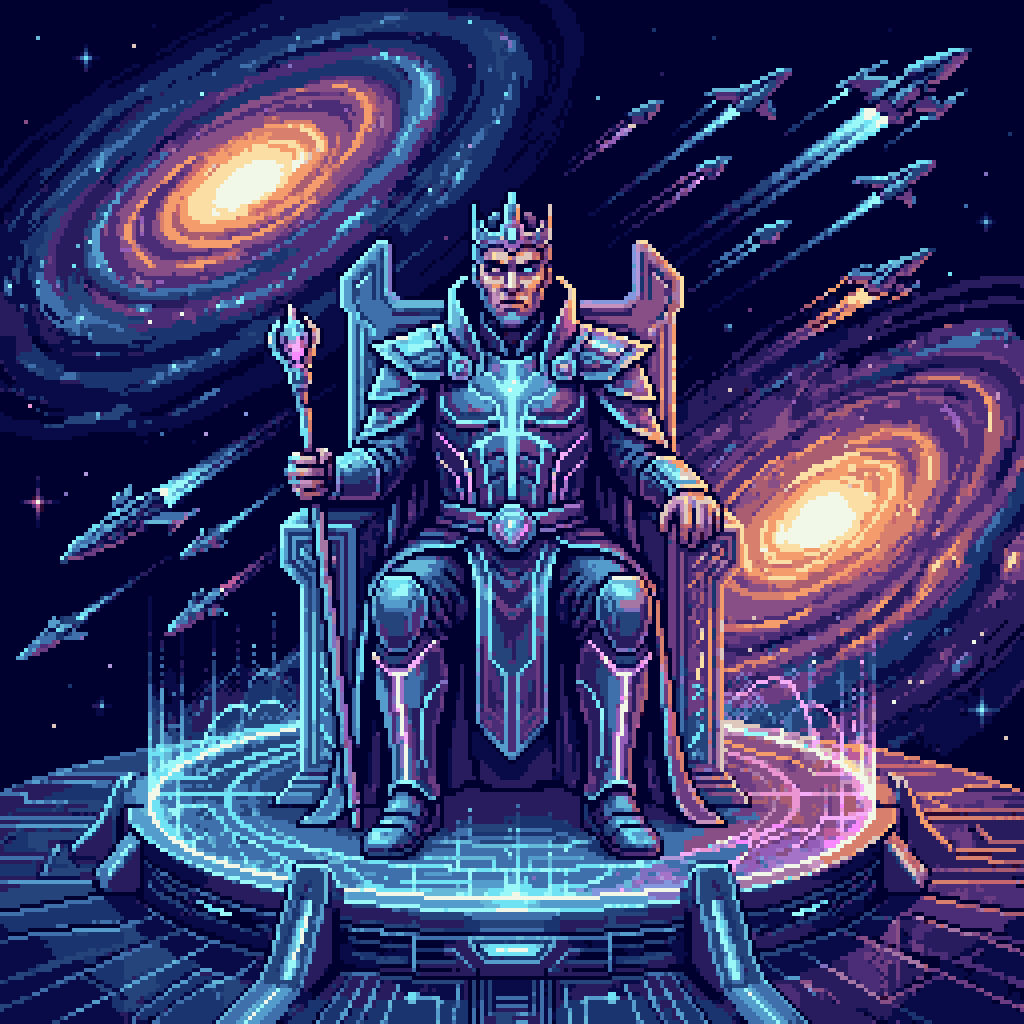 Sci-fi Pixel Art Generator example 4