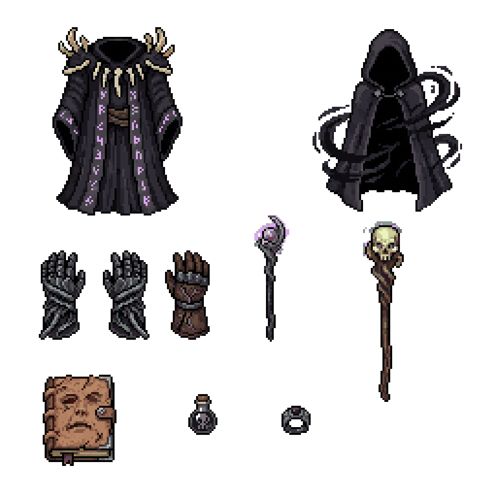 Inventory Items Pixel Art Generator example 4