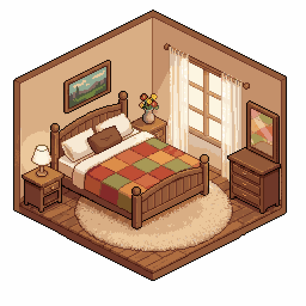 Isometric Pixel Art Generator example 2