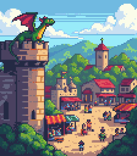 Classic Pixel Art Generator example 5