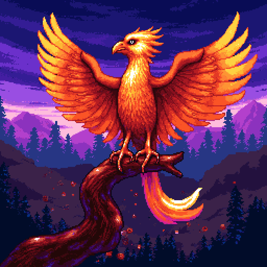 Retro Pixel Art Generator example 2
