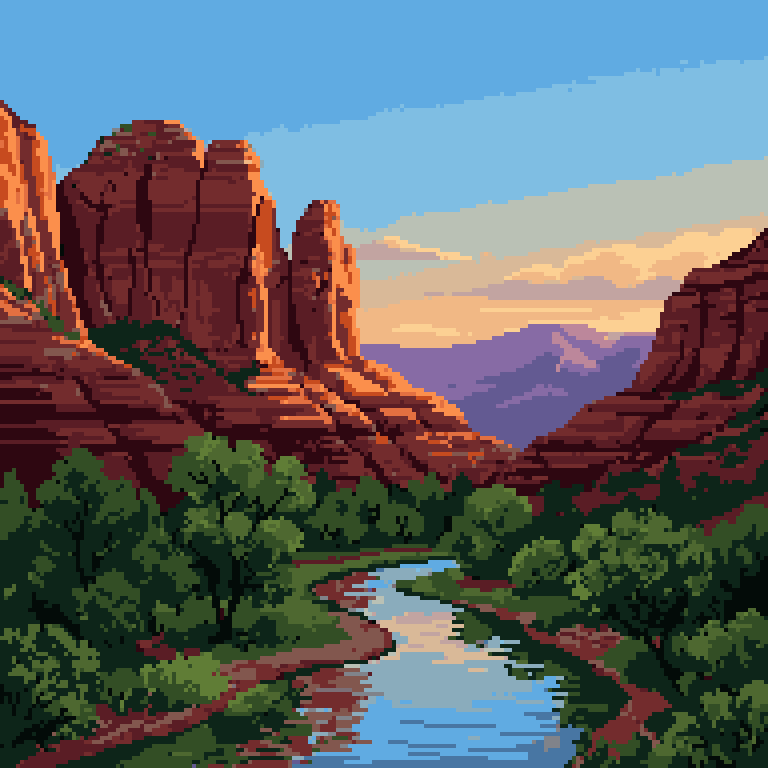 Painterly Pixel Art Generator example 1