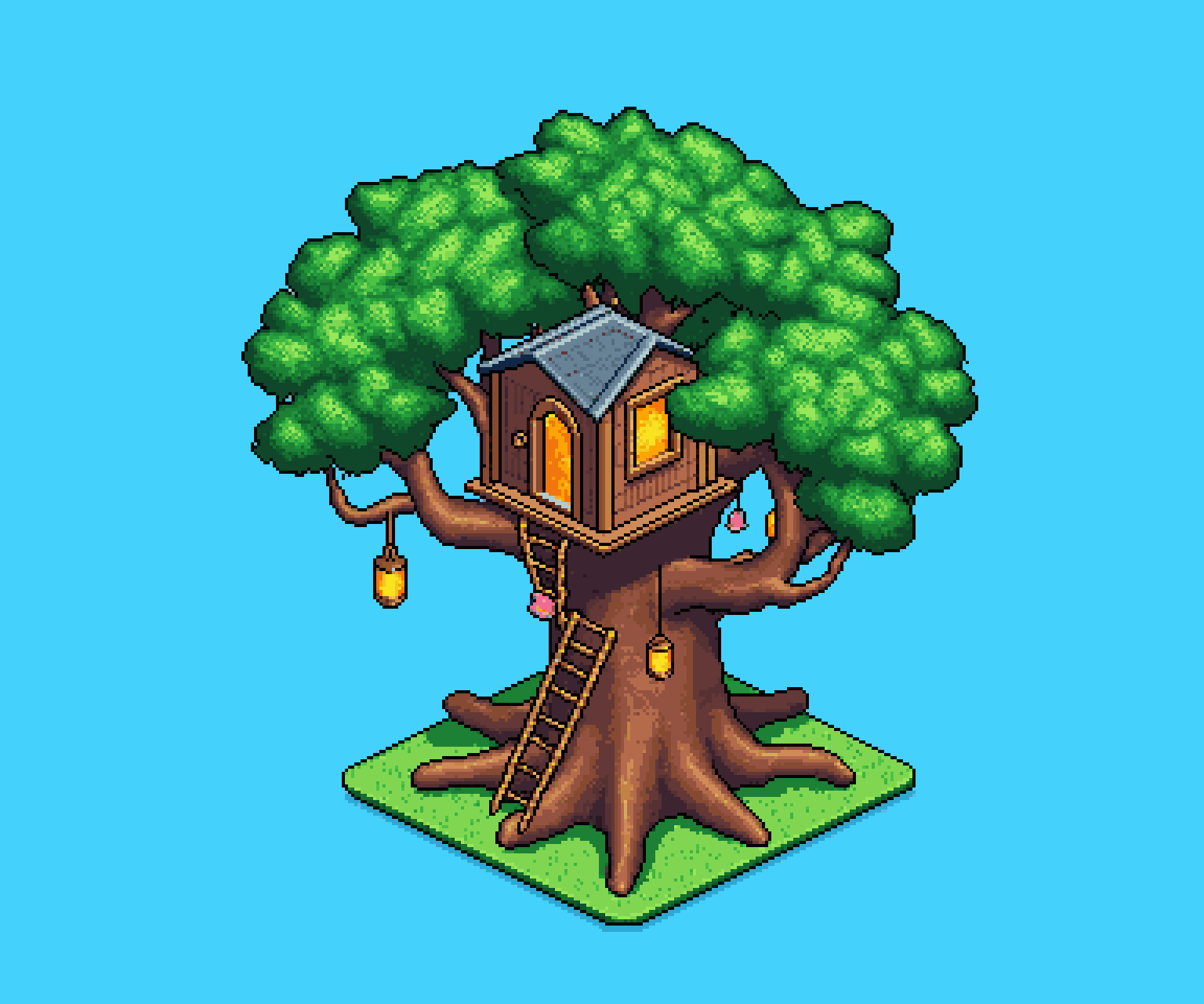 Isometric Asset Pixel Art Generator example 5