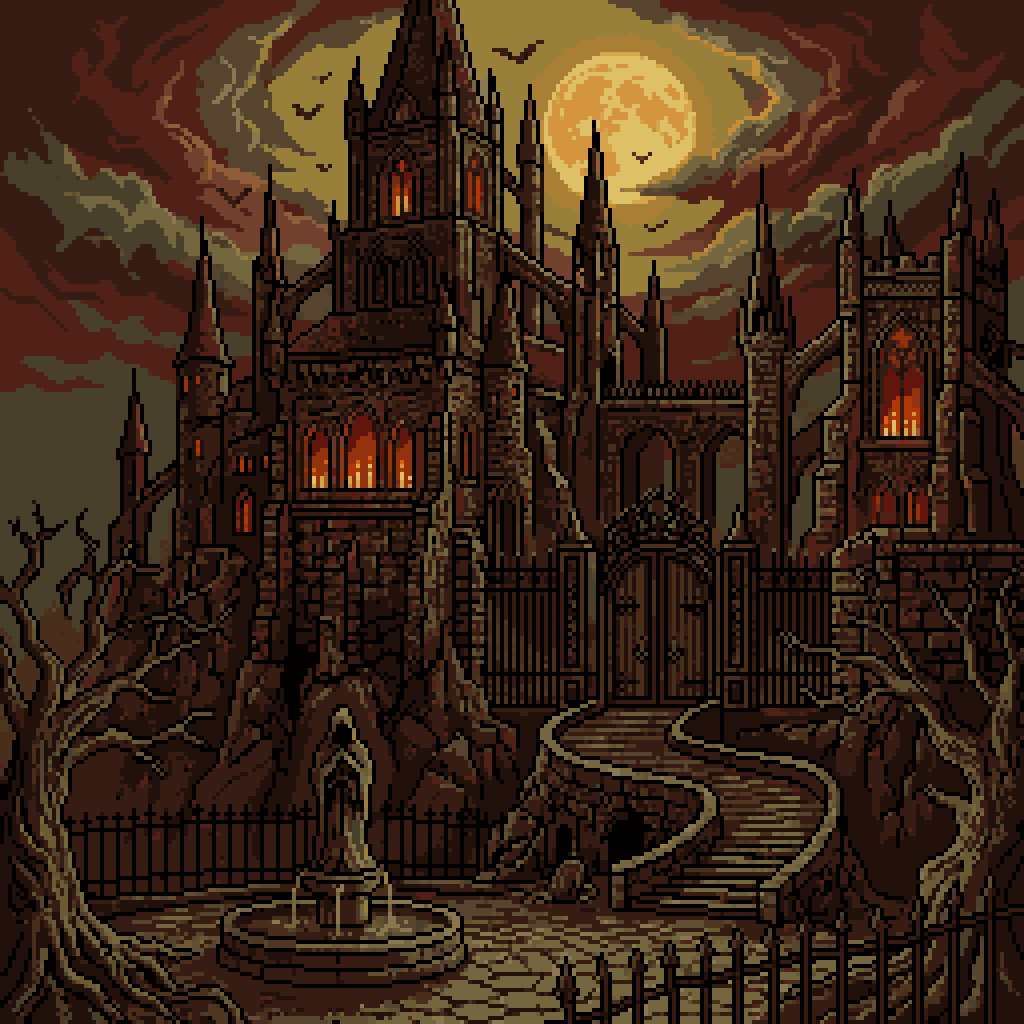 Horror Pixel Art Generator example 2